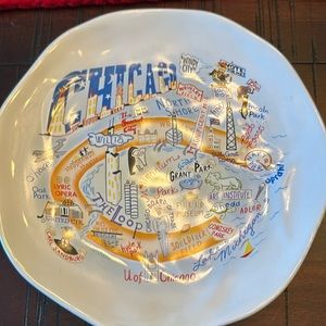 Catstudio decorative plate Chicago